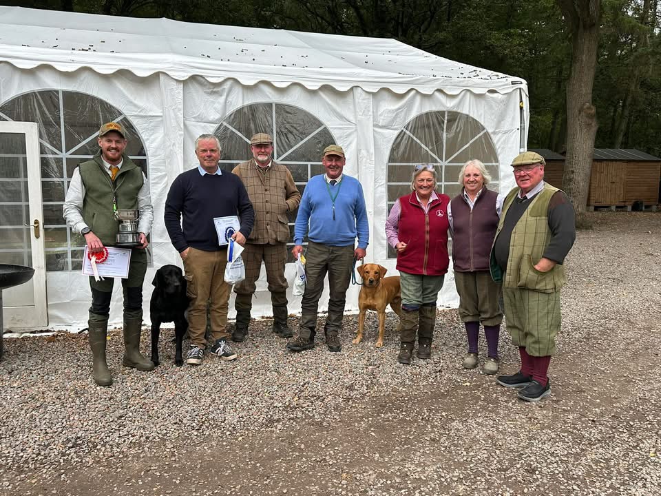 Award winners Novice Trial 02 Oct 2025